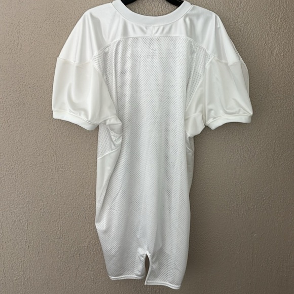 Nike Athletic Men’s Team Defender Football Jersey, 3XL, White - Picture 5 of 5